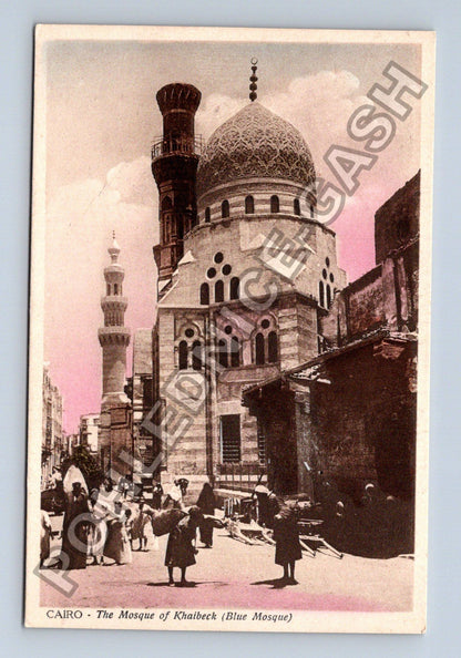 Pohlednice Egypt Káhira mešita Khaibeck Blue Mosque (M42483)