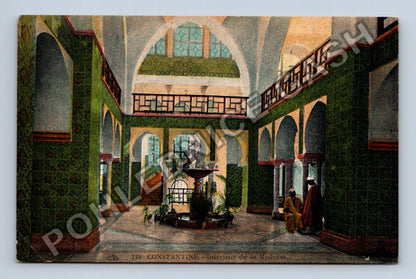 Pohlednice Alžírsko Constantine interiér medresy (M42484)