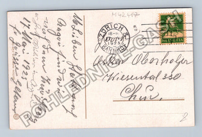 Pohlednice Švýcarsko Curych Bahnhofplatz 1925 (M42487)