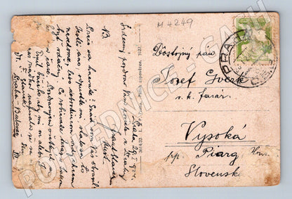 Pohlednice Praha Týnský chrám historický motiv (M4249)