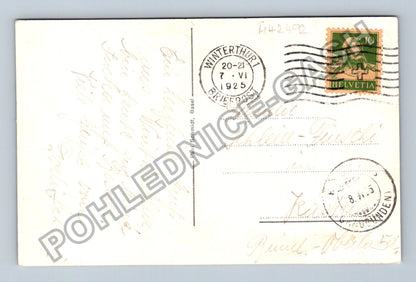 Pohlednice Švýcarsko Winterthur celkový pohled 1925 (M42492)