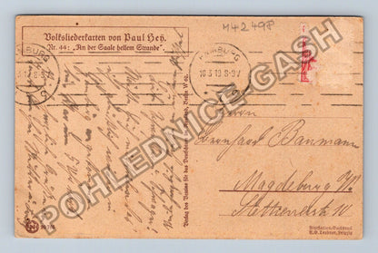 Pohlednice Německo An der Saale hellem Strande 1910 (M42498)