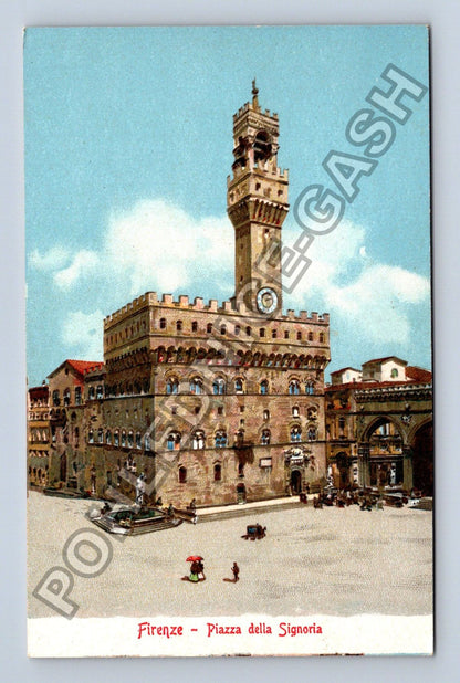 Pohlednice Itálie Florencie Piazza della Signoria (M42503)