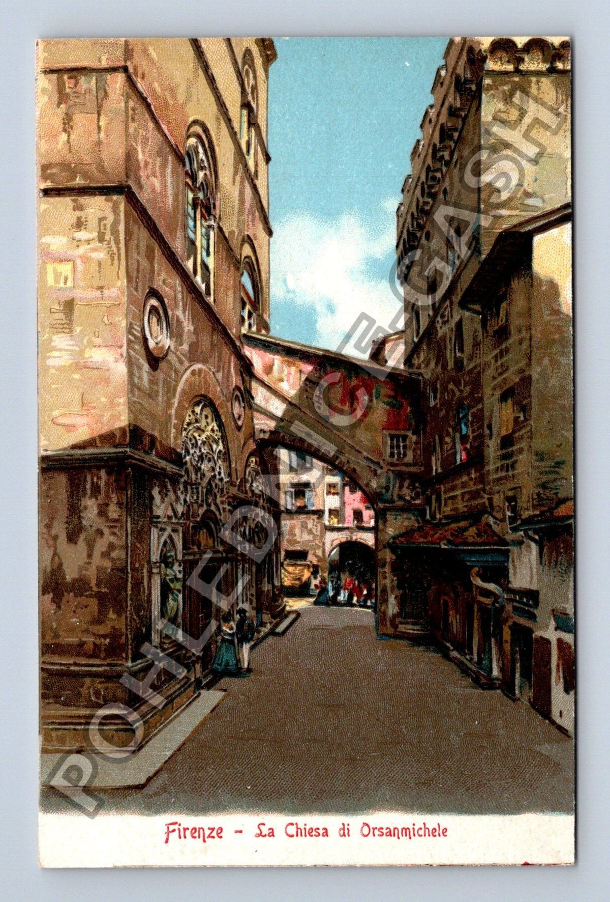 Pohlednice Itálie Florencie kostel Orsanmichele (M42505)