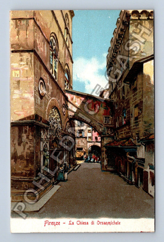 Pohlednice Itálie Florencie kostel Orsanmichele (M42505)