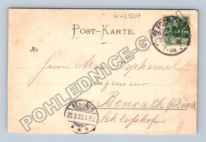 Pohlednice Německo Frankfurt nad Mohanem 1898 (M42509)
