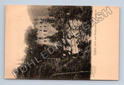 Pohlednice Oybin Blick vom Restaurant auf die Ruine (M42510)