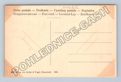 Pohlednice Německo Baden-Baden Kruzifix 1906 (M42512)