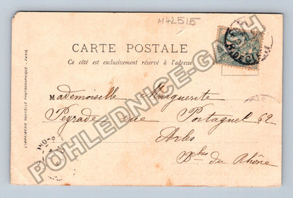 Pohlednice Francie Paříž Rue Castiglione ulice s kočáry (M42515)