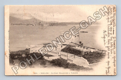 Pohlednice Francie Toulon Le Fort Balaguier Tamaris (M42516)