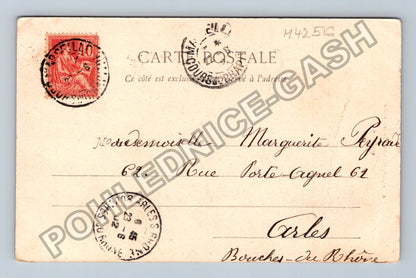 Pohlednice Francie Toulon Le Fort Balaguier Tamaris (M42516)