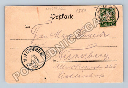 Pohlednice Německo Eremitage Bayreuth 1900 (M42532)