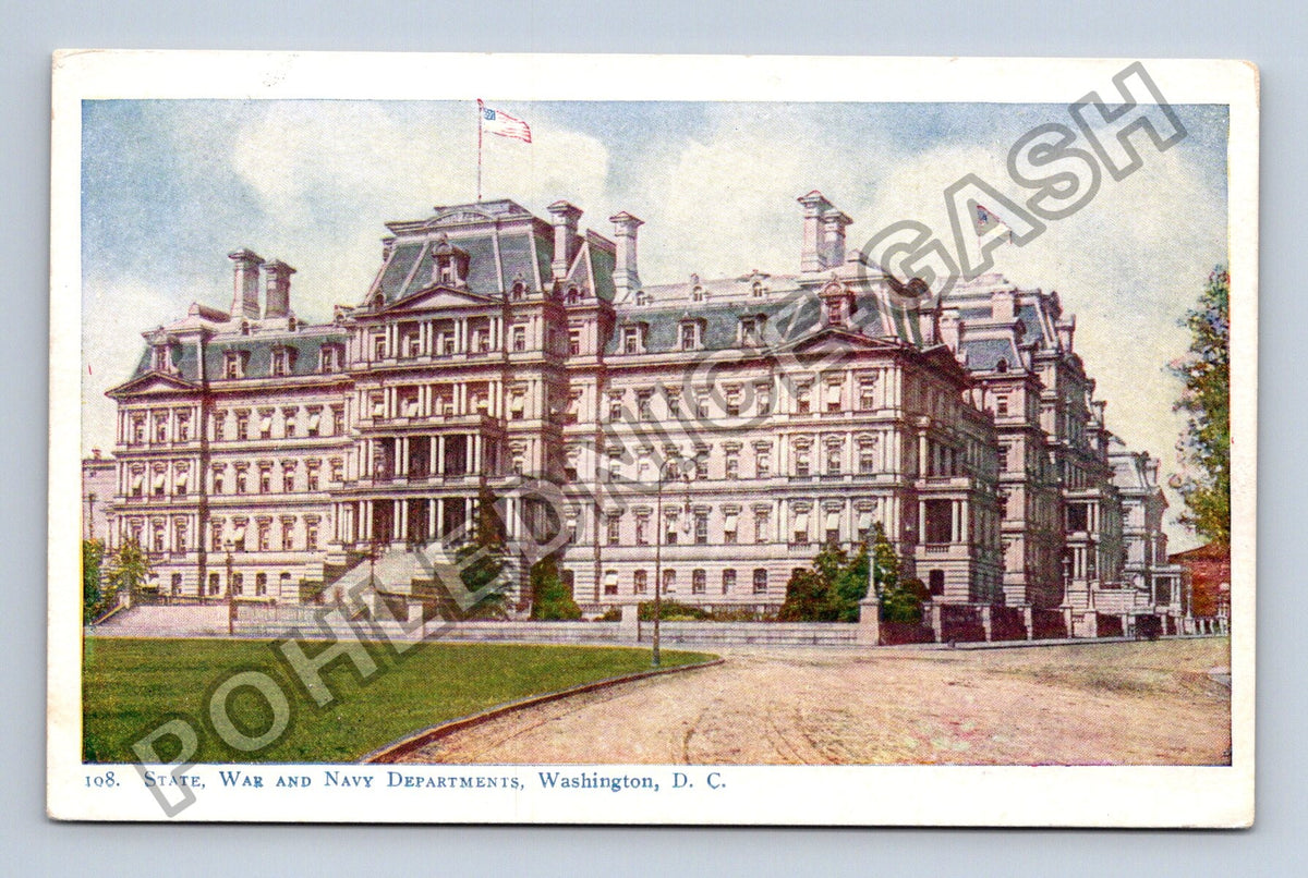 Pohlednice Severní Amerika Washington D. C. State War Navy (M42536)