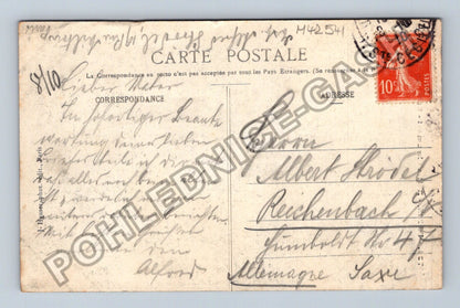 Pohlednice Francie Paříž Buttes Chaumont Entre les Roches (M42541)