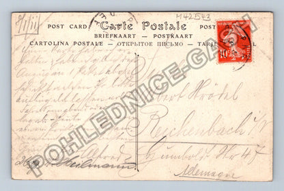 Pohlednice Francie Paříž Parc des Buttes-Chaumont 1911 (M42543)