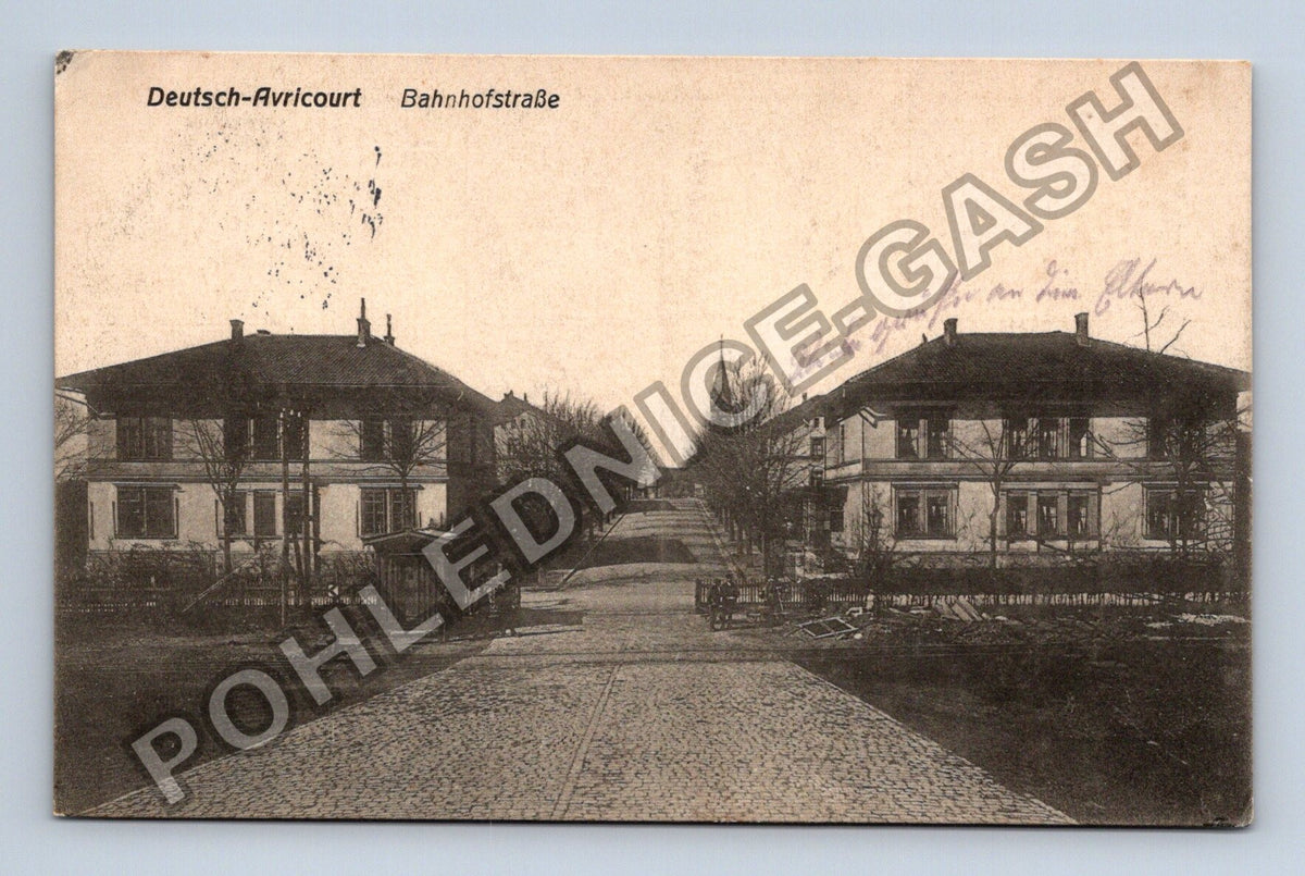 Pohlednice Deutsch-Avricourt Bahnhofstraße (M42555)