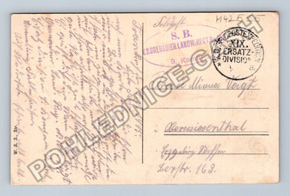 Pohlednice Deutsch-Avricourt Bahnhofstraße (M42555)