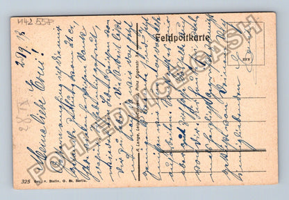 Pohlednice Trichter einer Minensprengung I. světová válka (M42558)