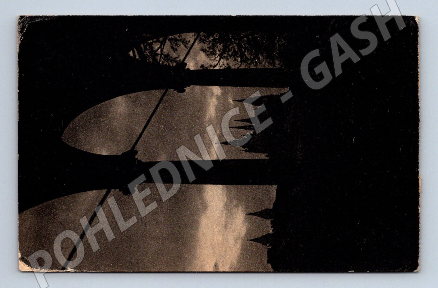 Pohlednice Praha Hradčany s Belvederem Josef Sudek (M4259)