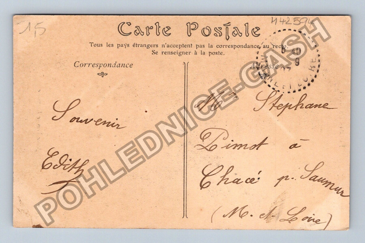 Pohlednice Francie Jeune Femme Basque LA COTE DARGENT (M42594)