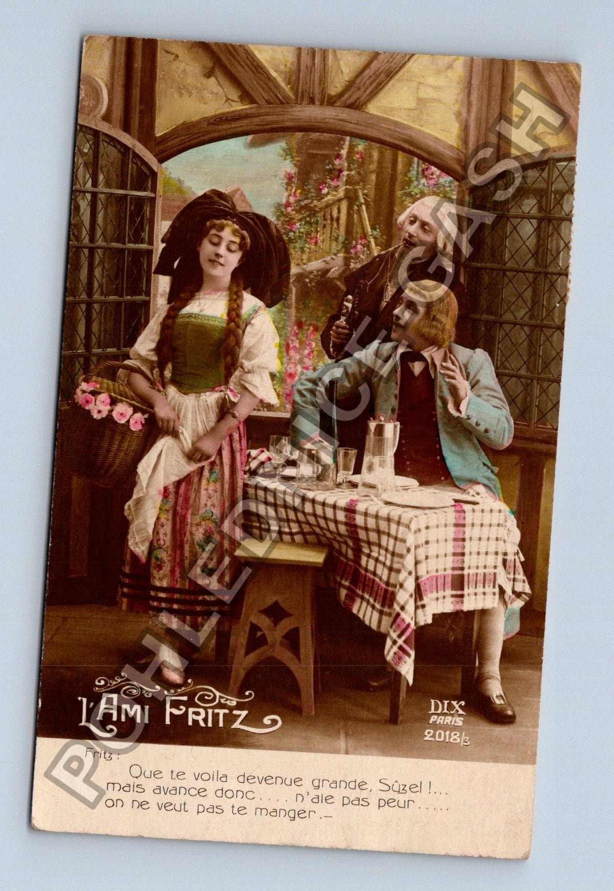 Pohlednice Francie LAmi Fritz Colmar 1911 (M42595)