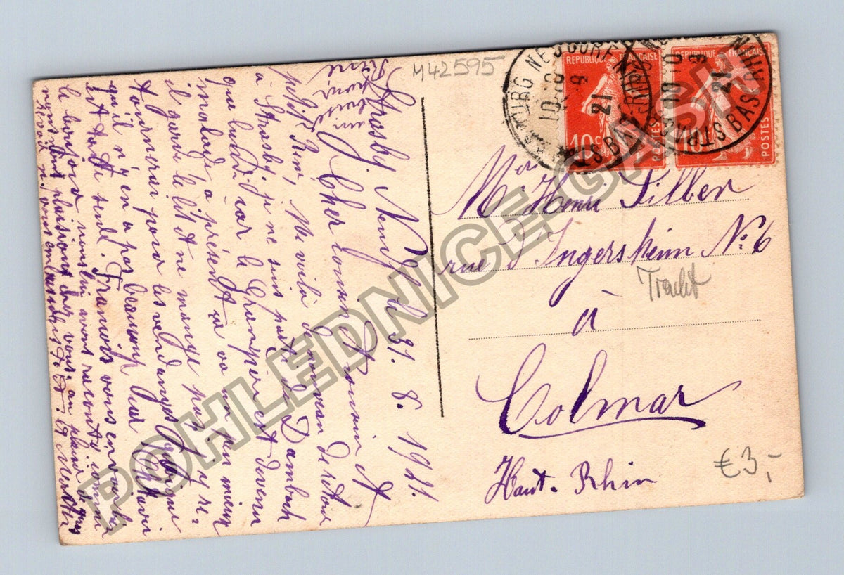Pohlednice Francie LAmi Fritz Colmar 1911 (M42595)