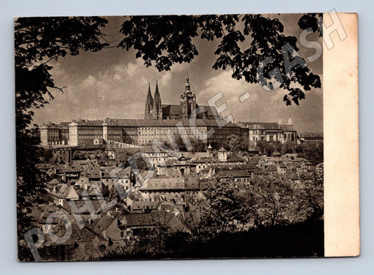 Pohlednice Praha Pražský hrad historický motiv (M4262)