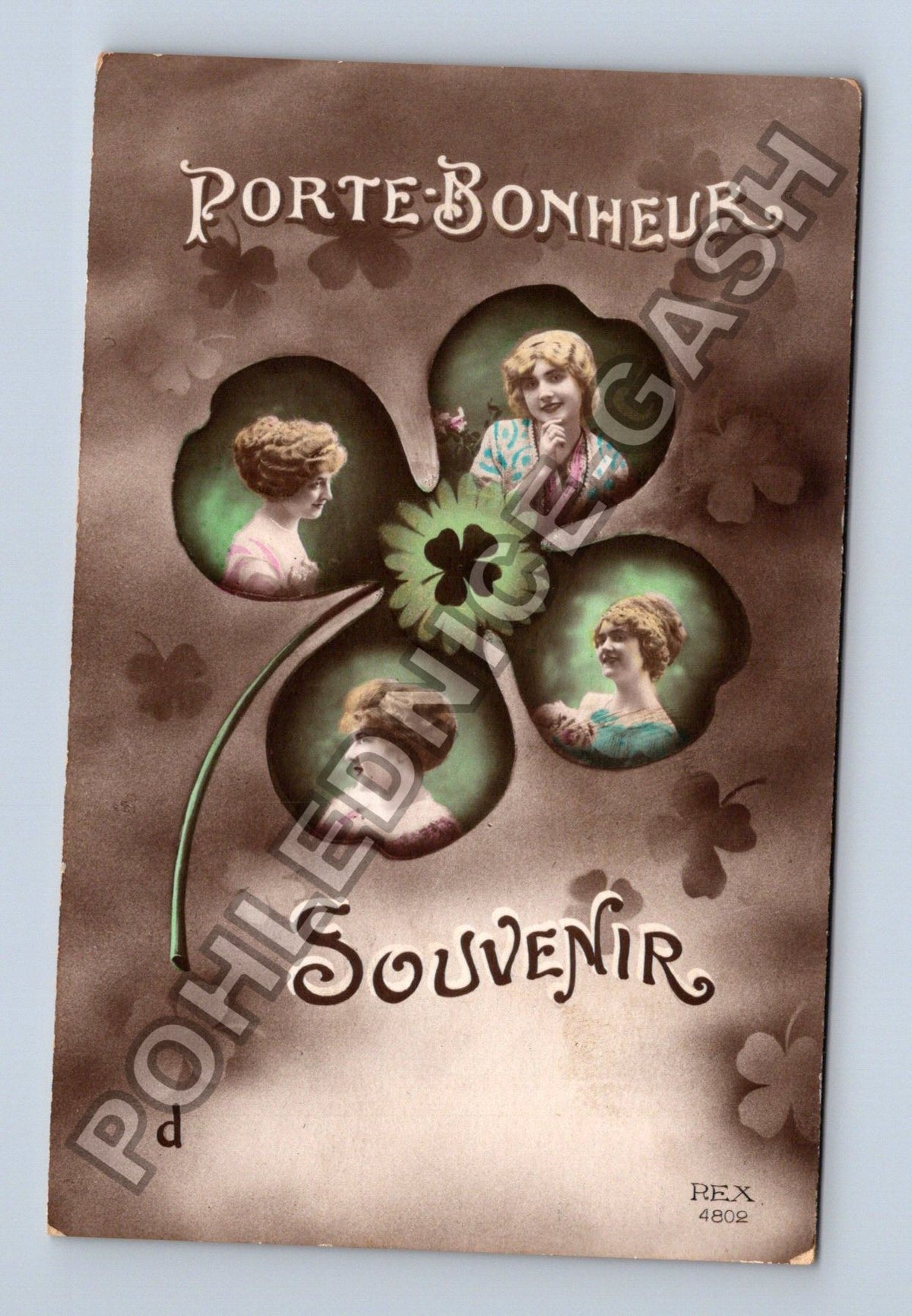 Pohlednice Francie Porte Bonheur Souvenir 1915 (M42628)