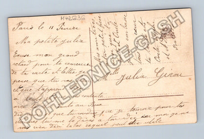 Pohlednice Francie žena v profilu portrét (M42636)