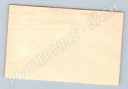 Pohlednice Praha Hradčany černobílý historický motiv (M4265)