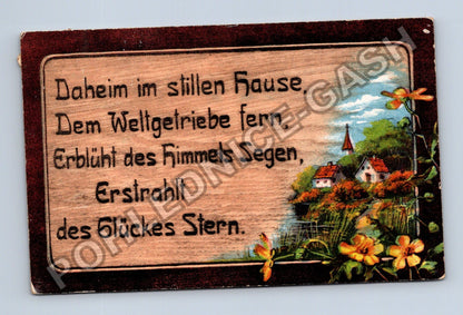 Pohlednice Německo Daheim im stillen Hause 1918 (M42688)