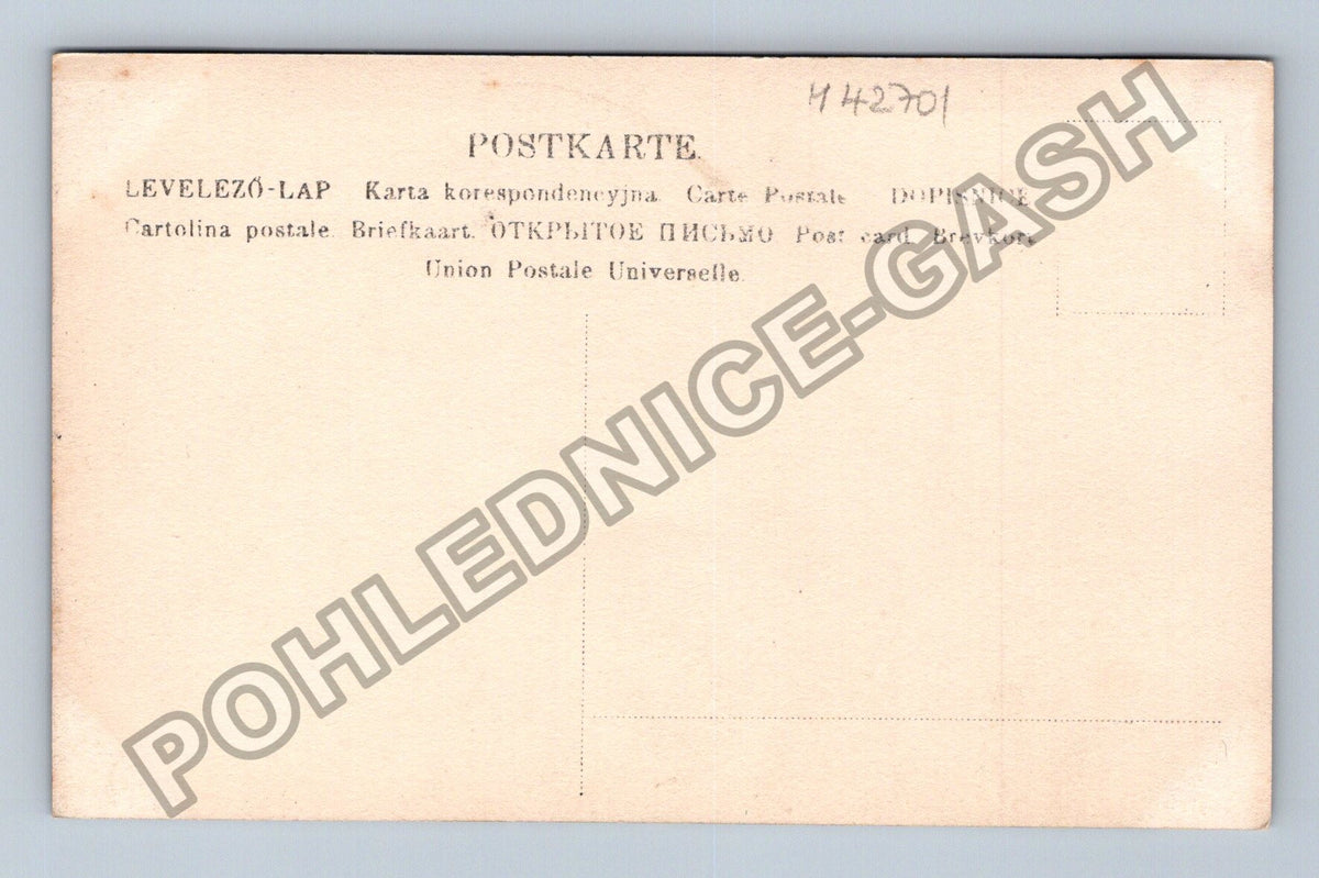 Pohlednice Mladá žena v krajkovém šátku (M42701)