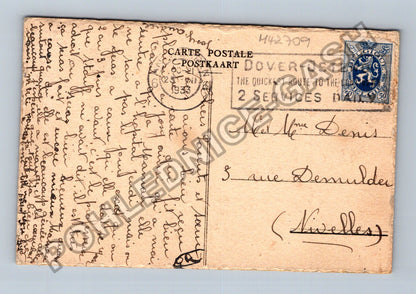 Pohlednice Francie dívka s yoyem 1933 (M42709)