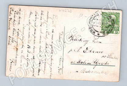 Pohlednice Praha Hradčany pohled z ND 1910 (M4273)