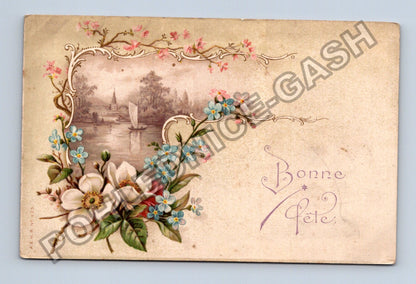 Pohlednice Francie Bonne Fete 1908 (M42758)