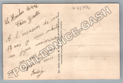 Pohlednice Francie květiny Anniversaire (M42794)