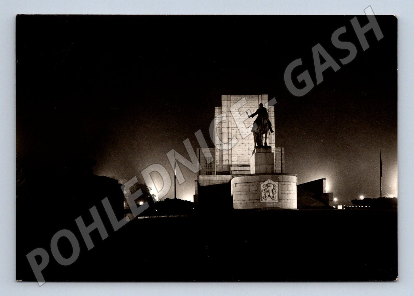 Pohlednice Praha Národní památník Vítkov starý motiv (M4280)