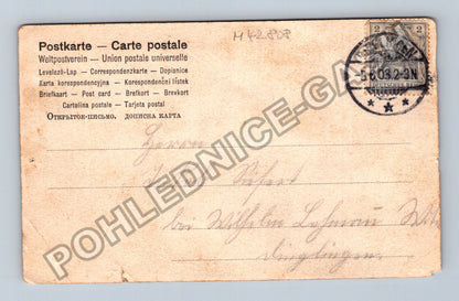 Pohlednice Německo muž žena milostný motiv (M42808)