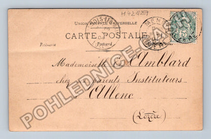 Pohlednice Francie herečky E. de Vere J. Combette 1904 (M42829)