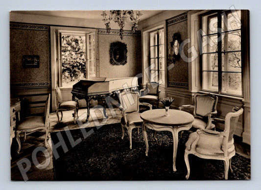 Pohlednice Praha Bertramka Mozartův pokoj památník (M4283)