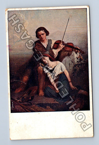 Pohlednice Schmerzvergessen Chagrin oublié M J S 02S (M42837)