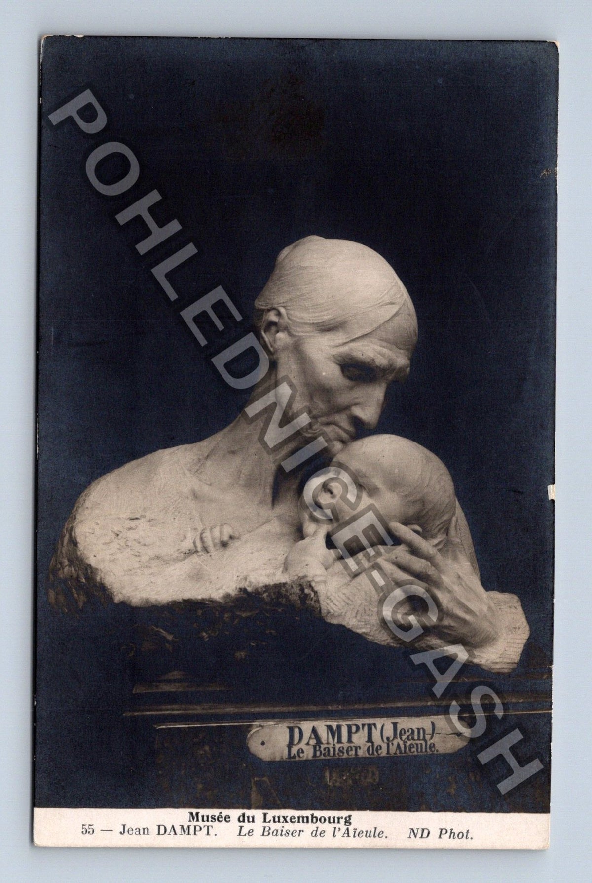 Pohlednice Lucembursko Musée du Luxembourg Jean Dampt (M42838)