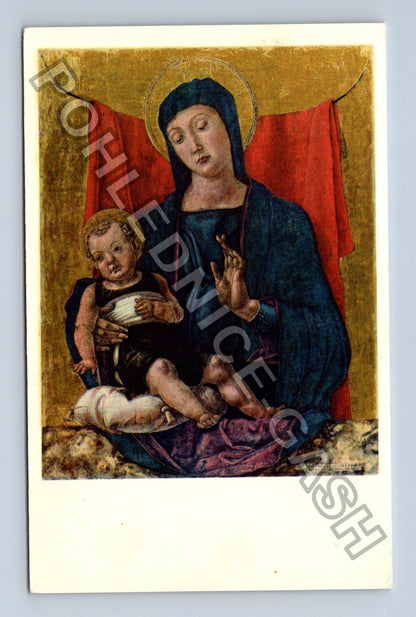 Pohlednice Itálie Bartolommeo Vivarini Madona s dítětem (M42849)