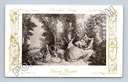 Pohlednice Francie Chocolat-Vinay Concert Pastoral (M42869)