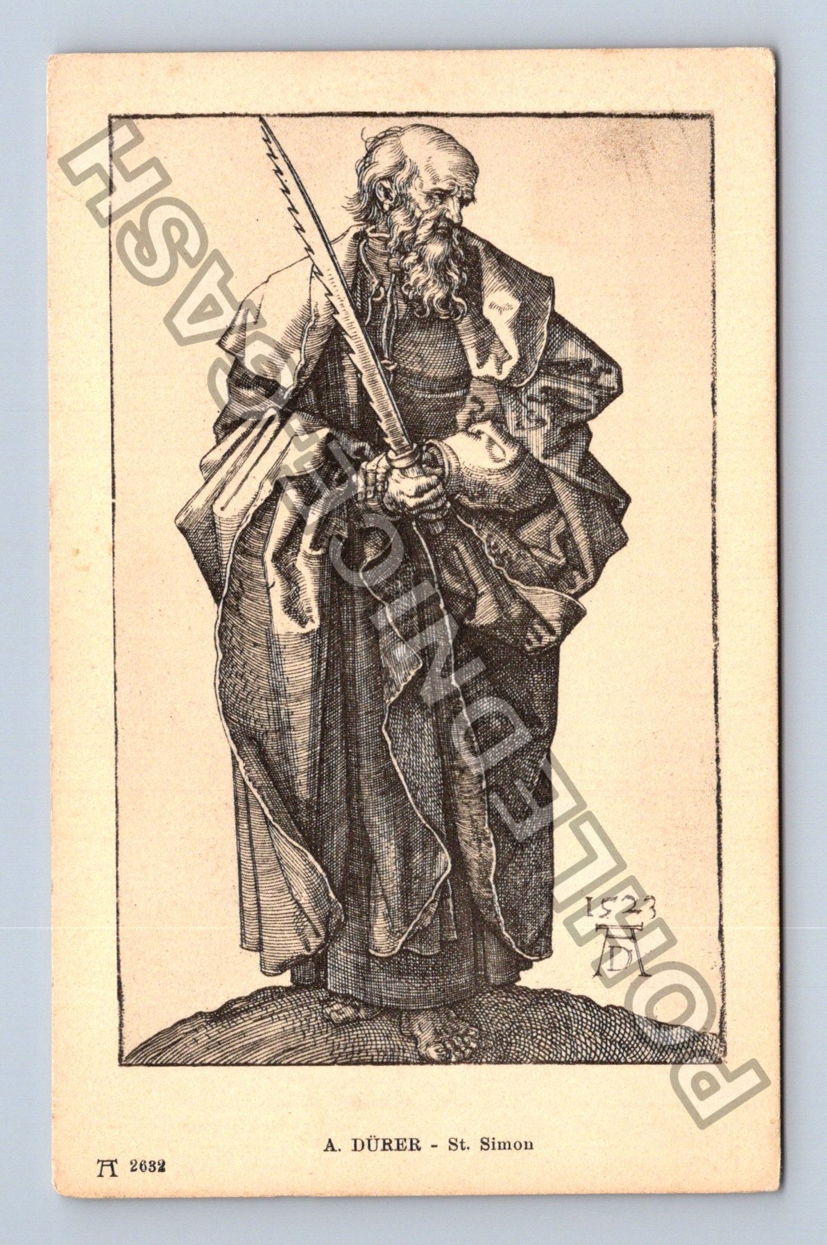 Pohlednice A. Dürer St. Simon 1523 (M42871)
