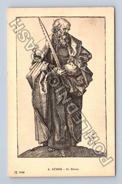 Pohlednice A. Dürer St. Simon 1523 (M42871)