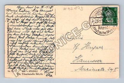 Pohlednice Německo Die Tiburtinische Sibylle 1908 (M42873)