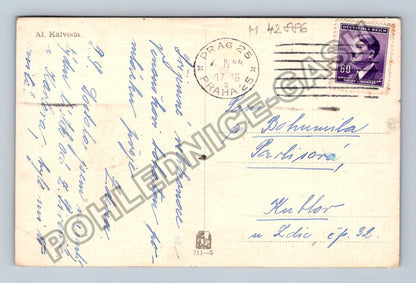 Pohlednice Al Kalvoda krajina s horou (M42886)