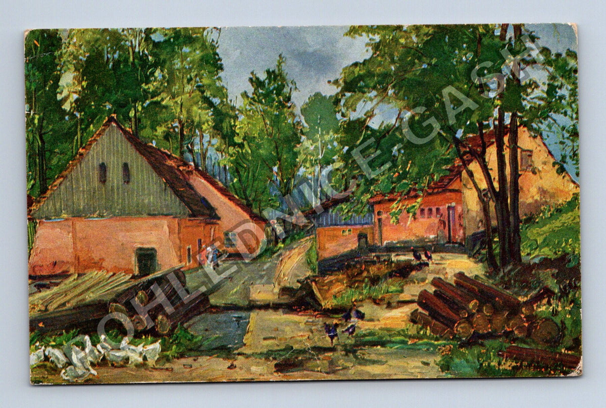 Pohlednice Čeněk Choděra Mlýn Brousek u Soběslavě (M42887)