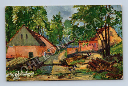 Pohlednice Čeněk Choděra Mlýn Brousek u Soběslavě (M42887)
